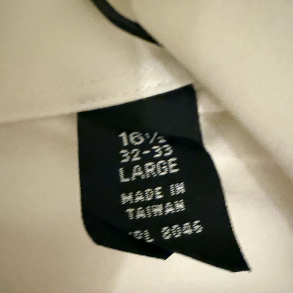 Alfani Men's White Dress Shirt - Picture 4 of 5